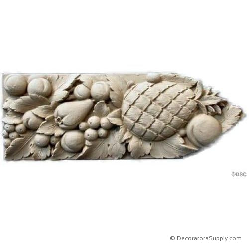 Fruit Lineal - Italian 4H X 11" Wide- 5/8Relief-moulding-for-furniture-woodwork-Decorators Supply