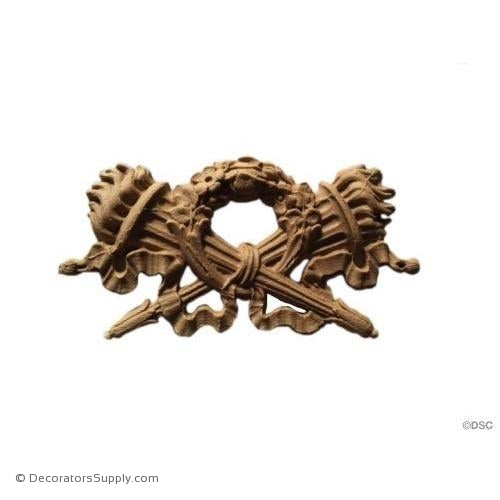 Wreath-ornaments-for-woodwork-furniture-Decorators Supply