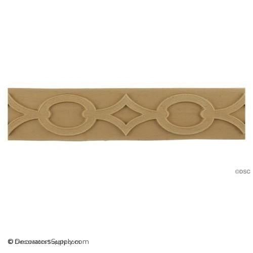 Linear - Modern 1 5/8H - 3/16Relief-moulding-for-furniture-woodwork-Decorators Supply