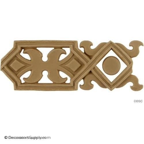 Linear - Modern 2H - 3/16Relief-moulding-for-furniture-woodwork-Decorators Supply