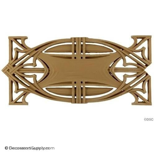 Linear - Sullivan 6" H x 13" W x 3/8" Relief-moulding-for-furniture-woodwork-Decorators Supply