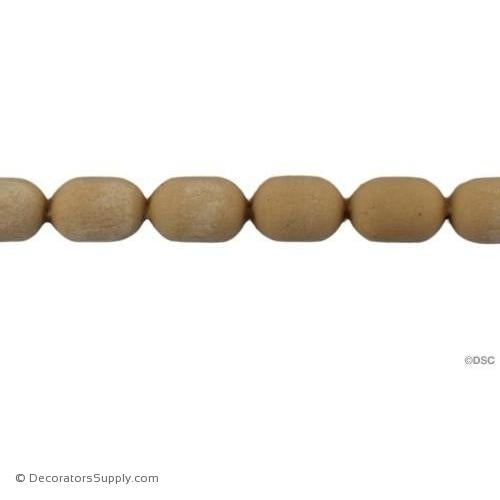 Bead-Ren. 3/8H - 1/4Relief-woodwork-furniture-moulding-Decorators Supply