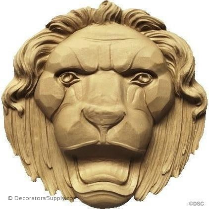 Lion's Head - 12H X 12W - 2 1/8Relief-Decorators Supply