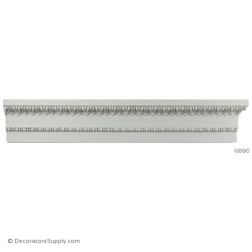 Plaster Crown-Greek-1" Proj X 3 5/8" Drop-1 1/8" Repeat-Decorators Supply