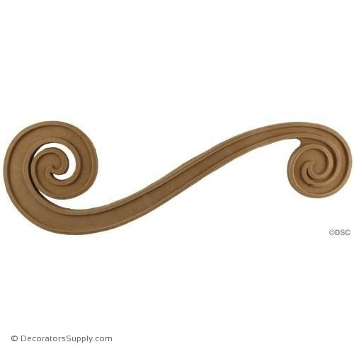 Stair Brackets-Classic 6 3/4H X 20 1/4W - 3/8Relief-for-stairs-woodwork-furniture-Decorators Supply