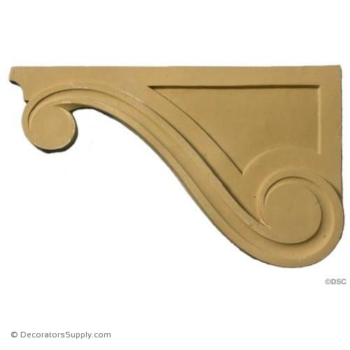 Stair Brackets-Ren. 6 3/4H X 11W - 9/16Relief-for-stairs-woodwork-furniture-Decorators Supply