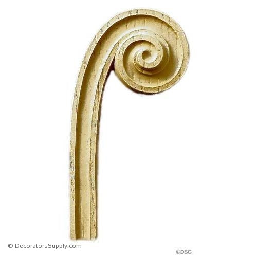 Stair Brackets - Louis XIV-for-stairs-woodwork-furniture-Decorators Supply