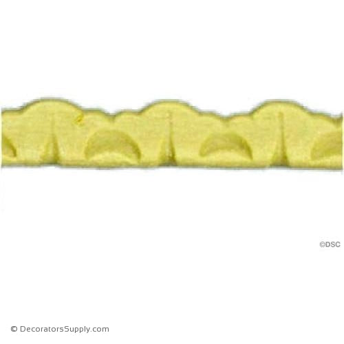 Linear - 3/16 height-woodwork-furniture-lineal-ornament-Decorators Supply