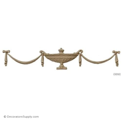 Basket 1 3/4 High 9 Wide-ornaments-for-furniture-woodwork-Decorators Supply