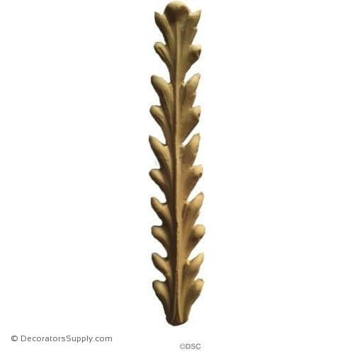 Vertical Design 5 1/2 High 7/8 Wide-ornaments-furniture-woodwork-Decorators Supply