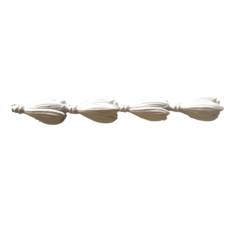 Plaster Molding Bead and Bud 1-1/4" W x 5/8" R