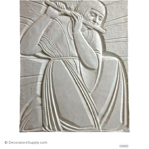Plaster Panel-Art Nouveau-20" X 24"-3/4" Relief-ceiling-ornament-Decorators Supply