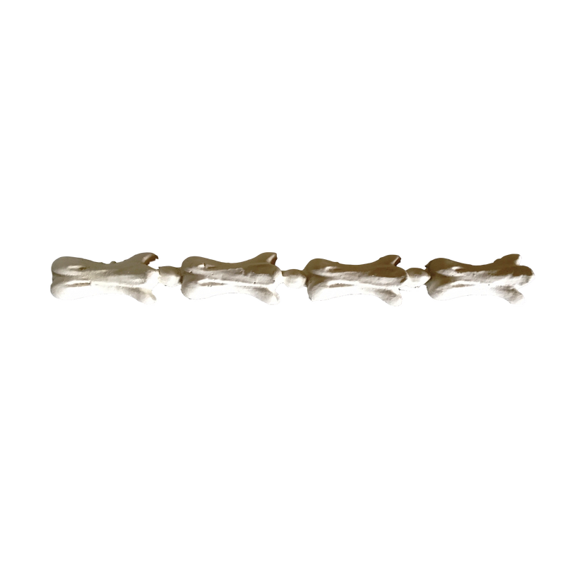 Plaster Moulding Louis XVI 7/8" x 3/8" Relief