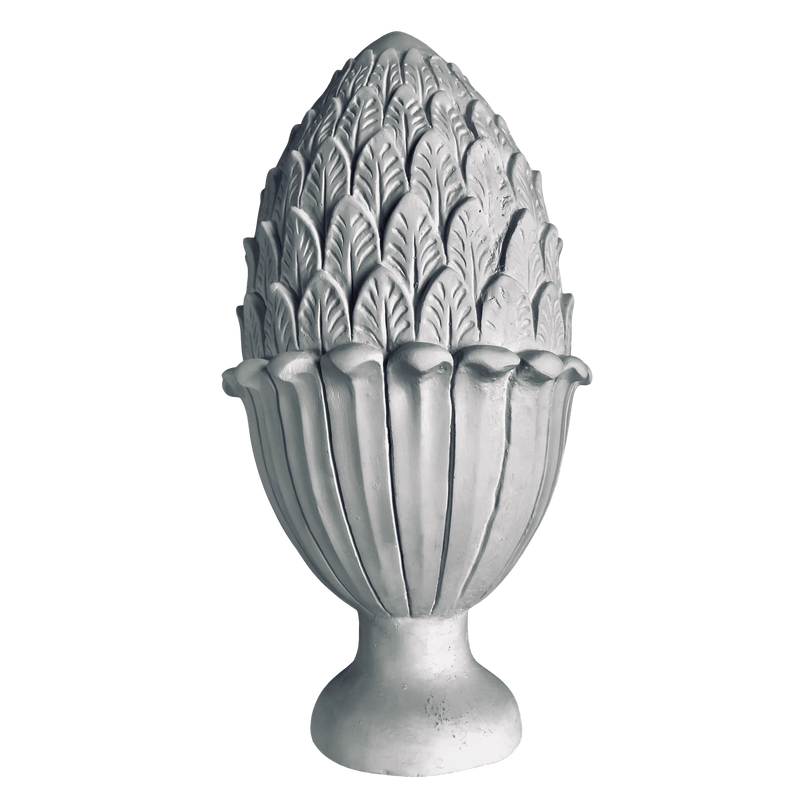 Plaster Finial--9 1/2" Diameter X 18" High