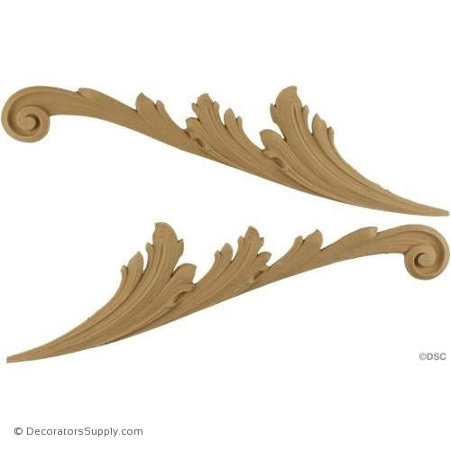 Horizontal Design - 13 in. width-ornaments-furniture-woodwork-Decorators Supply