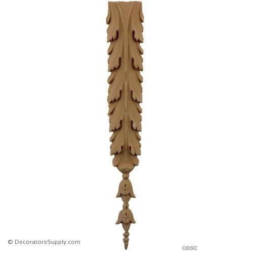 Acanthus 11 1/4 High 1 1/2 Wide-ornaments-furniture-woodwork-Decorators Supply