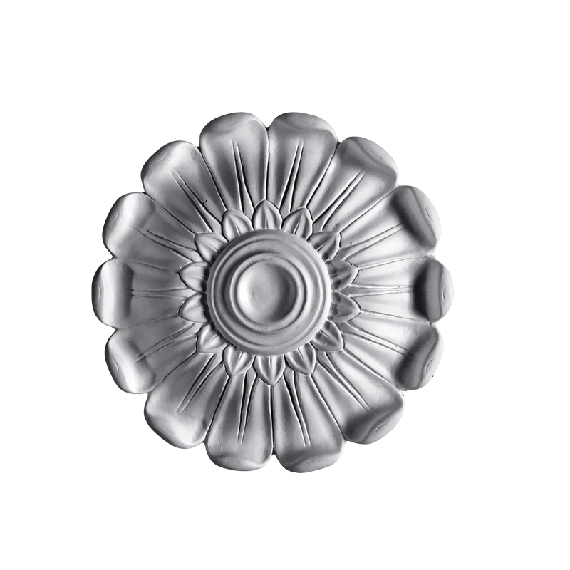 Plaster Rosette Greek  9" Diameter x 1-1/2" Relief