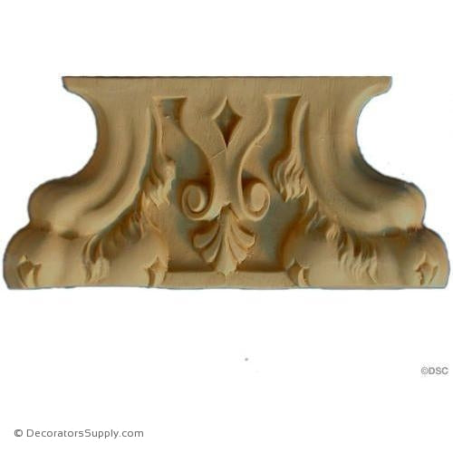 Clawed Feet 3 1/8 High 6 3/4 Wide-Decorators Supply