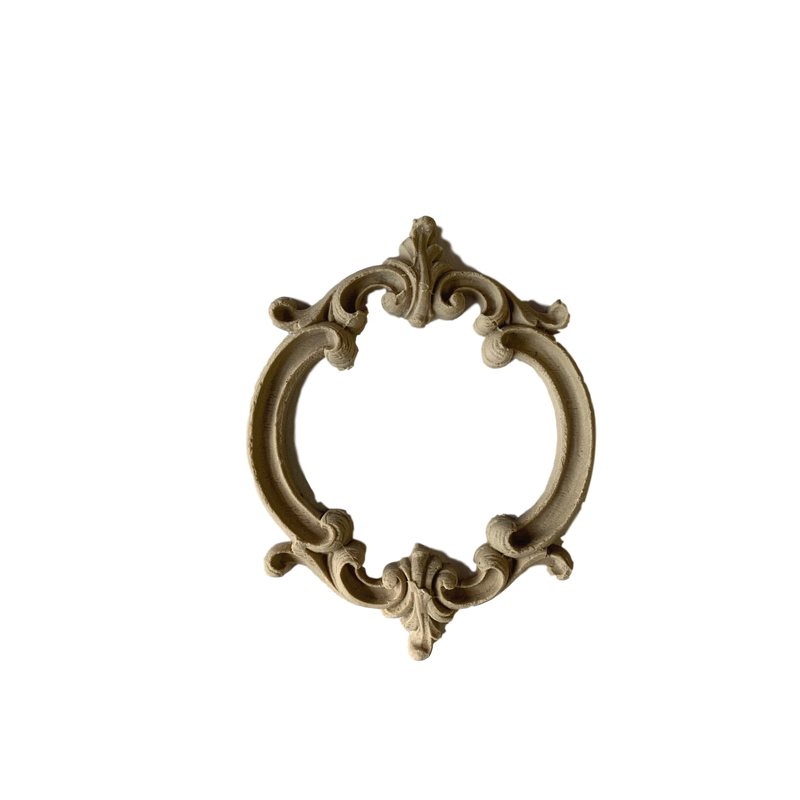 Leaf Tipped Open Rosette Offered in 3 Sizes from 2-1/4" to 3-5/8"