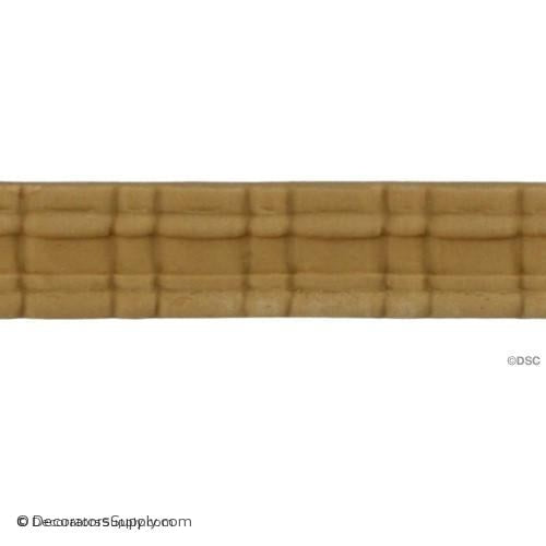 Specialty 5/8 High 0.1875 Relief-moulding-for-furniture-woodwork-Decorators Supply