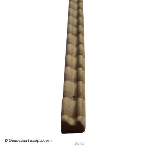 Specialty 3/8 High 0.125 Relief-moulding-for-furniture-woodwork-Decorators Supply