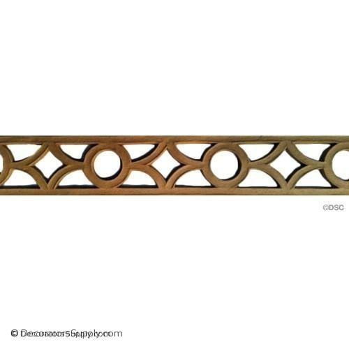 Lineal - 1/2 High 0.1875 Relief-moulding-for-furniture-woodwork-Decorators Supply