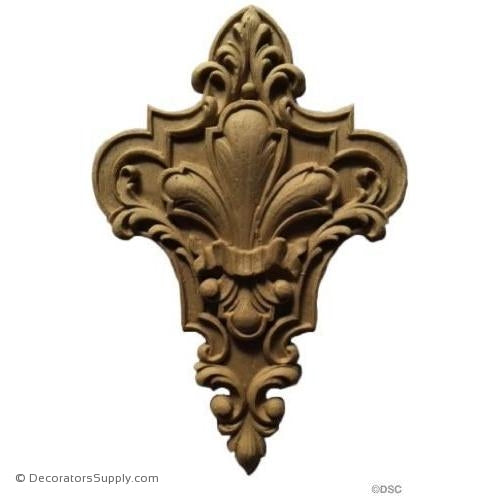 Shield 4 7/8 High 3 3/8 Wide - Decorators Supply