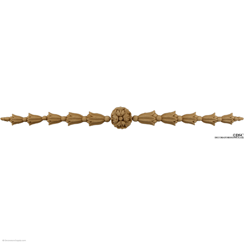 Bell Flower 1 High 11 1/4 Wide-ornaments-furniture-woodwork-Decorators Supply