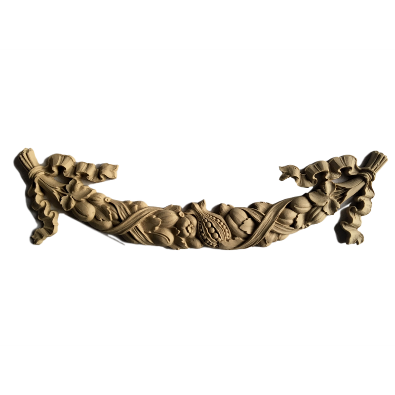 Cornucopia Swag - 3 1/2 High 12 3/8 Wide