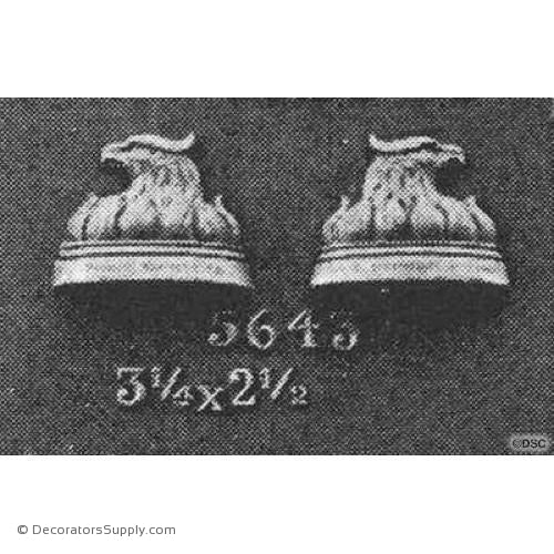 Animal-Phoenix 2 1/2H X 3 1/2W - 1Relief-Decorators Supply