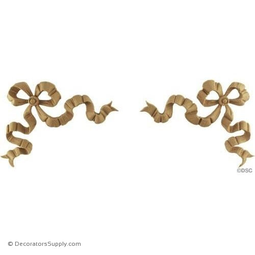 Ribbon - Ital. Ren. 4 1/2H X 6W - 5/16Relief-appliques-for-woodwork-furniture-Decorators Supply