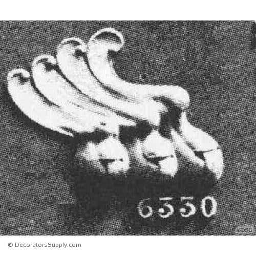 Animal Applique-Ren. 6 1/2H X 4 3/4W - 9/16Relief-Decorators Supply