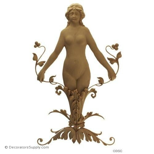 Female Figure - Ital. Ren. 15H X 10 3/4W - 1/2Relief-historic-carving-library-victorian-styles-Decorators Supply
