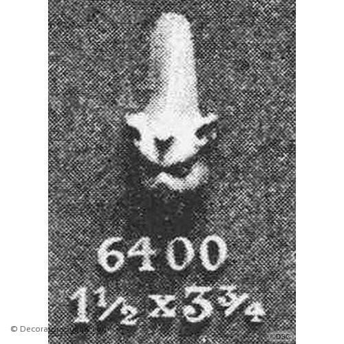 Animal-Gothic 3 3/4H X 1 1/2W - 1 1/4Relief-Decorators Supply