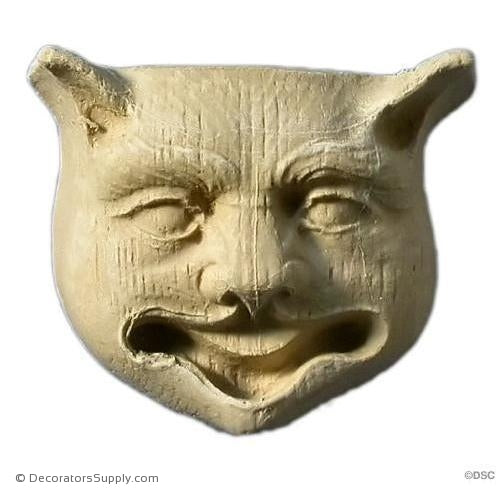 Animal-Gothic 2 3/4H X 3 1/4W - 1 1/2Relief-Decorators Supply