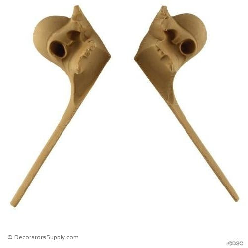 Specialty-Gothic 5 1/2H X 2W - 1Relief-ornaments-furniture-woodwork-Decorators Supply