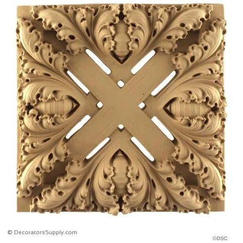 Specialty-Gothic 8H X 8W - 1Relief-ornaments-for-woodwork-furniture-Decorators Supply