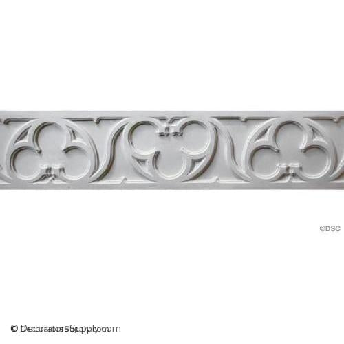 Gothic Frieze - Gothic 8 1/2H - 3/8Relief 24 1/8" Repeat-moulding-for-furniture-woodwork-Decorators Supply