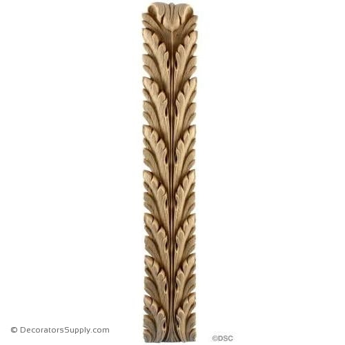 Acanthus-Empire 15H X 2 1/4W - 7/8-1/2Relief-ornaments-furniture-woodwork-Decorators Supply