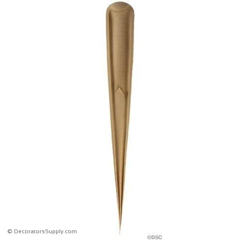 Specialty-Classic 27H X 3W - 1-1/4Relief-ornaments-furniture-woodwork-Decorators Supply