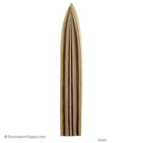 Palm Leaf-Greek 9H X 1 5/8W - 1/2Relief-ornaments-furniture-woodwork-Decorators Supply