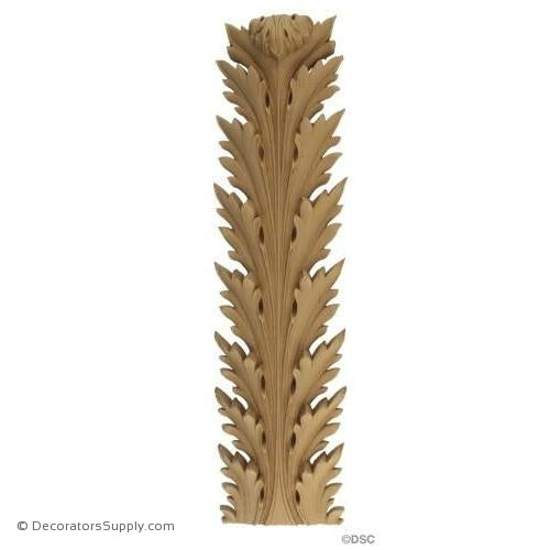 Acanthus-Empire 8H X 2 5/8W - 1 1/2-3/8Relief-ornaments-furniture-woodwork-Decorators Supply