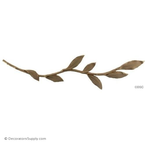 Floral-French 5H X 20W - 1/4Relief-ornaments-furniture-woodwork-Decorators Supply