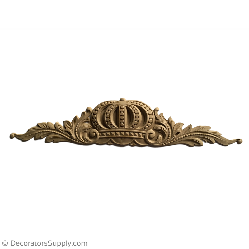 Crown Cartouche - Offered in 3 Sizes From 8-3/4" to 15"