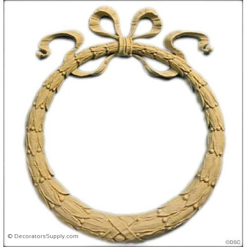 Wreath - Empire-ornaments-for-woodwork-furniture-Decorators Supply