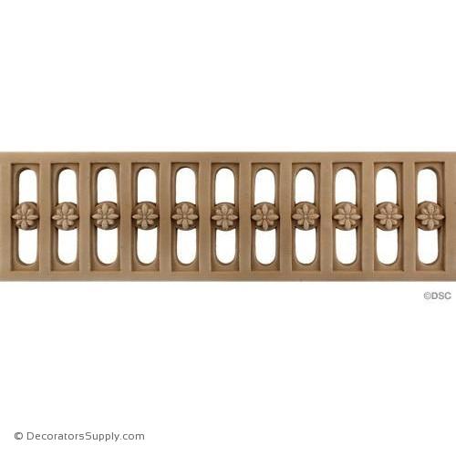Plaster Frieze 4-1/2" H x 27-3/4" W - Priced by the Piece