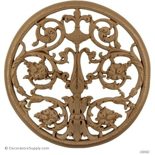 Specialty Grille 13 Diameter-woodwork-furniture-ornaments-Decorators Supply