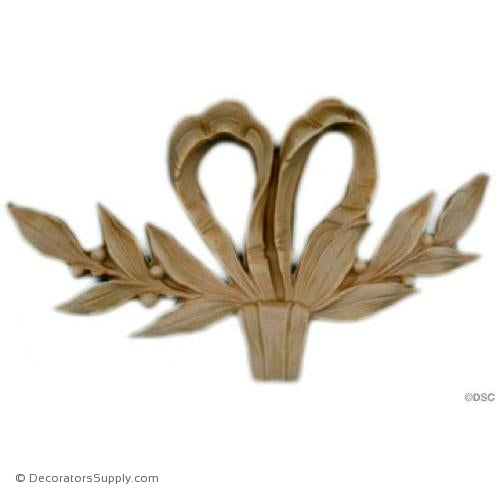 Ribbon - Louis XVI 2 7/8H X 5W - 3/8Relief-ornaments-furniture-woodwork-Decorators Supply