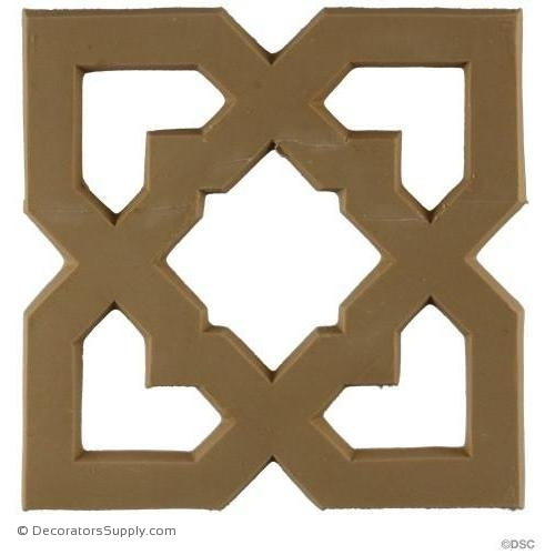 Specialty-Moorish 5H X 5W - 3/16Relief-ornaments-for-woodwork-furniture-Decorators Supply