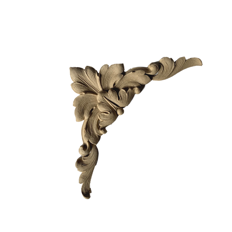 Spandrel Leaf Corner - 7 1/2" x 7 1/2"